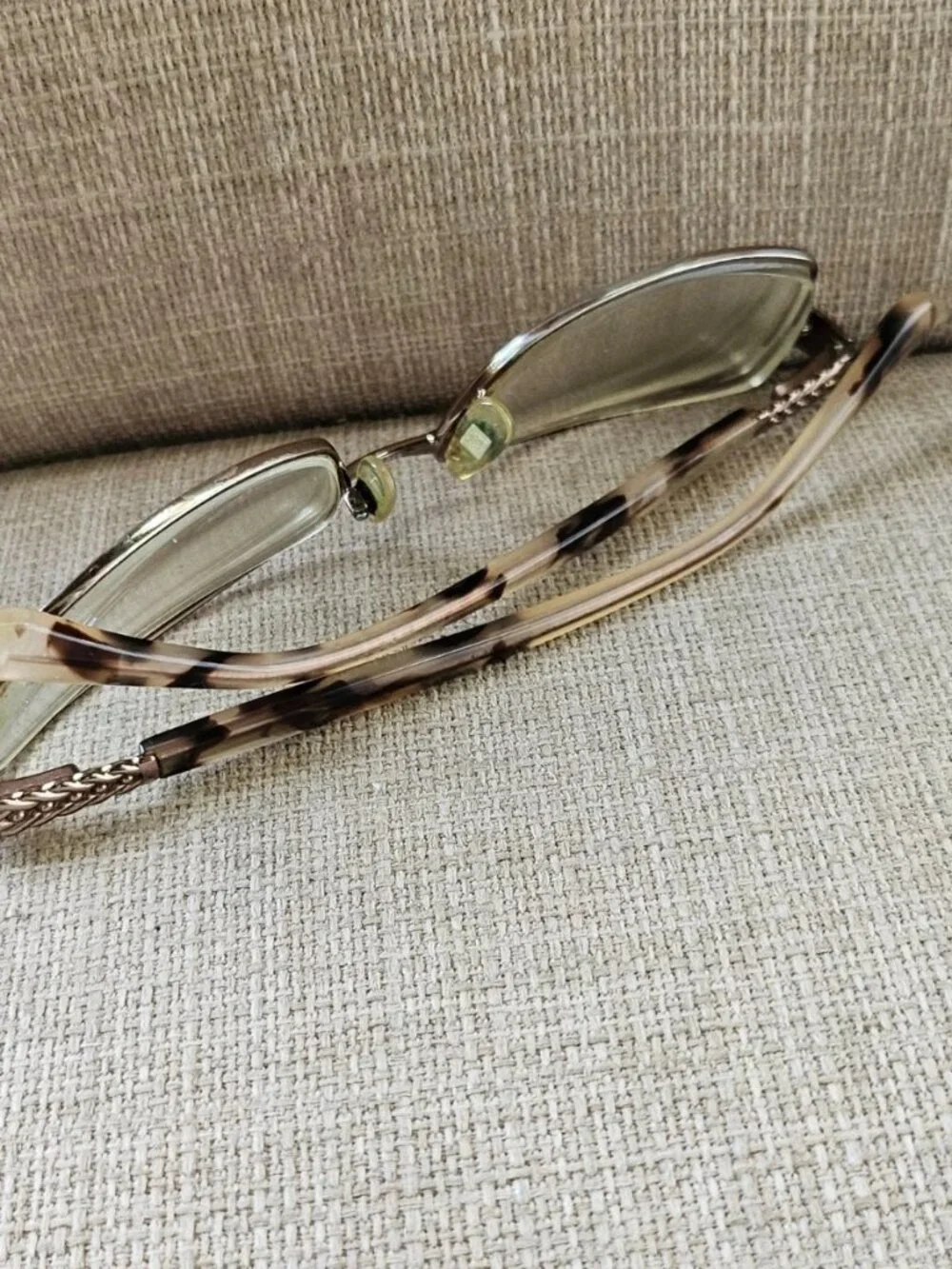 Liz Claiborne Women Eyeglasses L610 ORX3 Eyewear Glasses Gold Tone Frame only